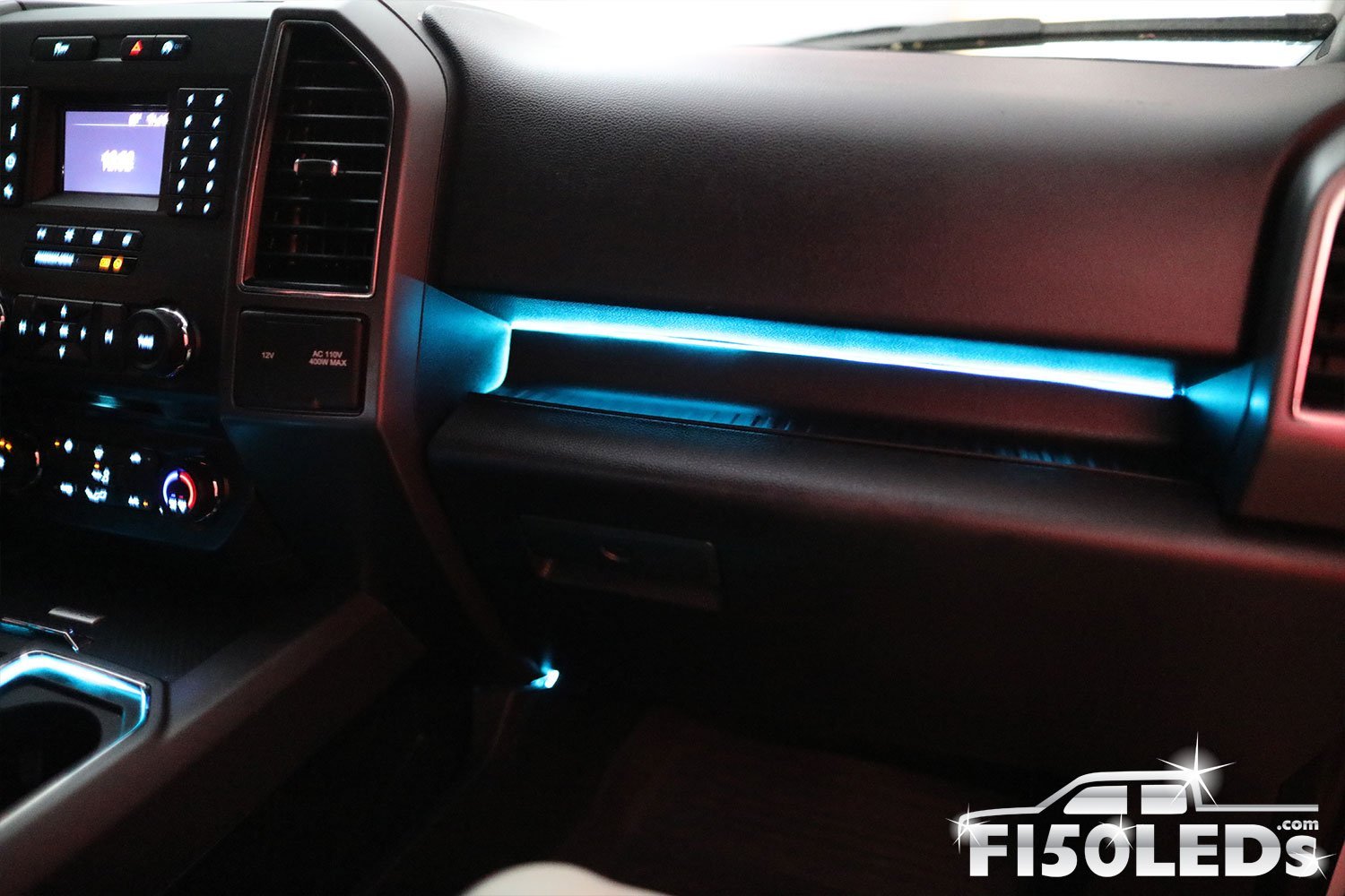 2015 - 2020 F150 Dash Accent Light Kit-2015-18 F150 LEDS-F150LEDs.com