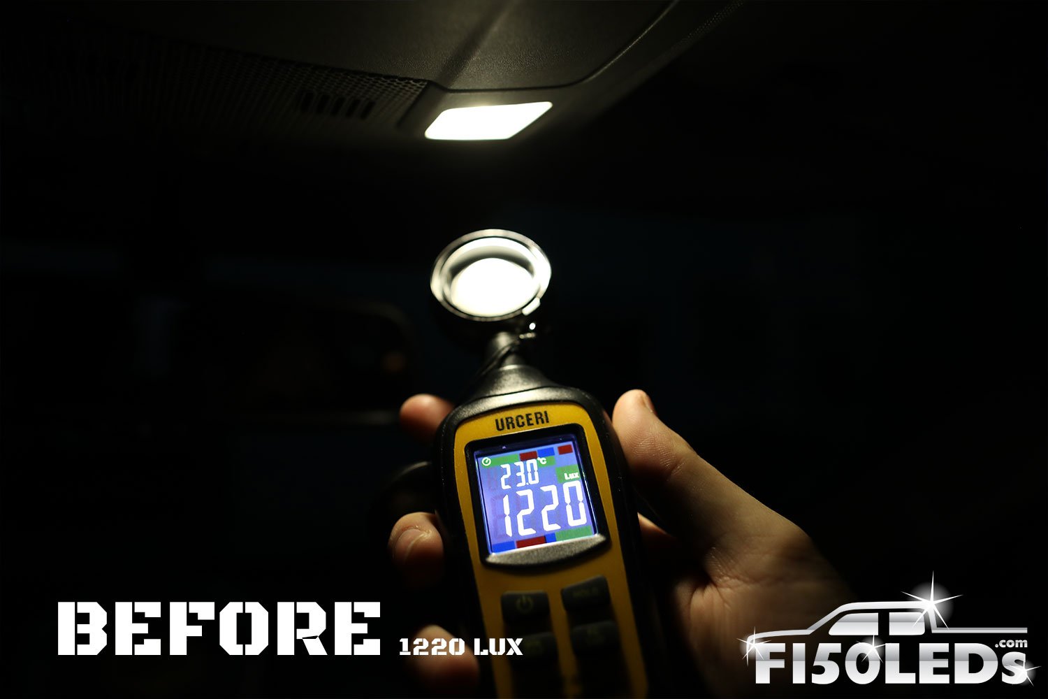 2015 - 2020 F150 Front Interior LED Map Lights-2015-18 F150 LEDS-F150LEDs.com