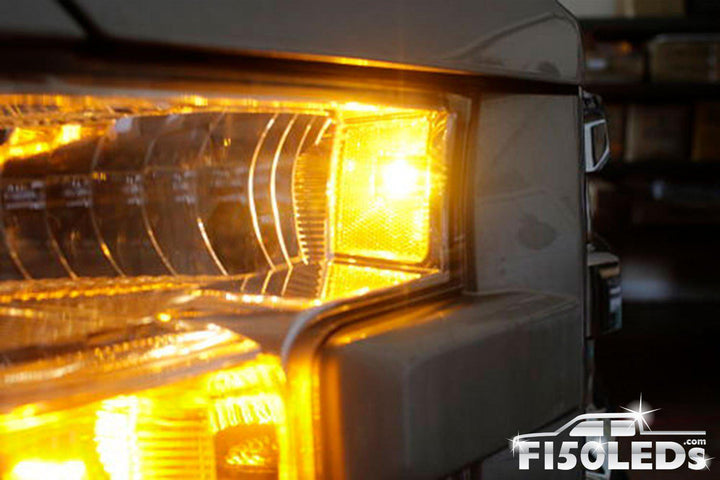 2015 - 2020 F150 FRONT MARKER LIGHTS-2015-18 F150 LEDS-F150LEDs.com