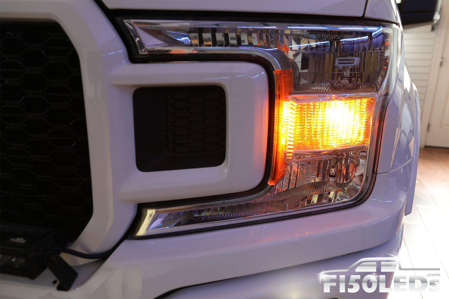 2015 - 2020 F150 FRONT MARKER LIGHTS-2015-18 F150 LEDS-F150LEDs.com