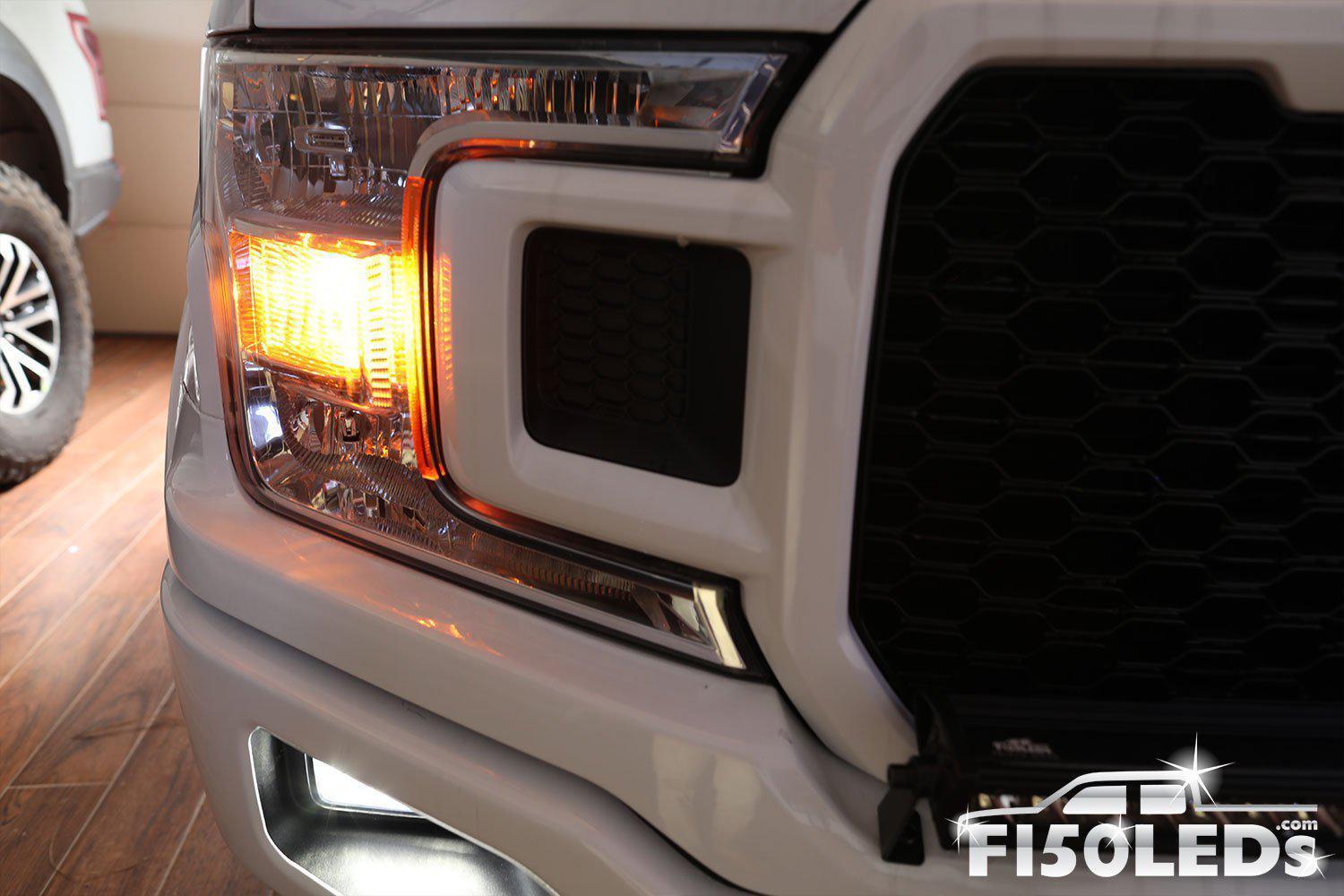 2015 - 2020 F150 FRONT MARKER LIGHTS-2015-18 F150 LEDS-F150LEDs.com