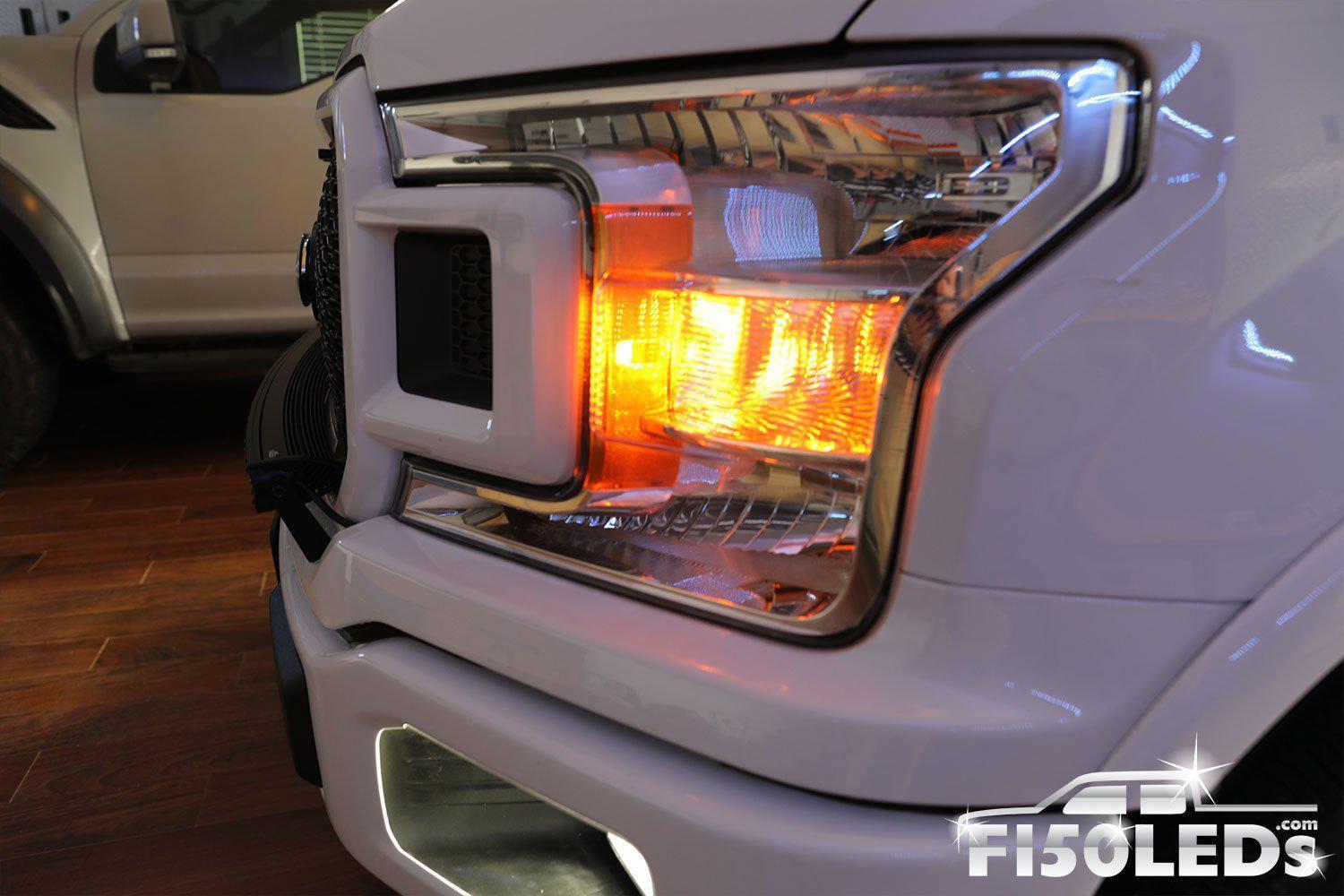 2015 - 2020 F150 FRONT MARKER LIGHTS-2015-18 F150 LEDS-F150LEDs.com