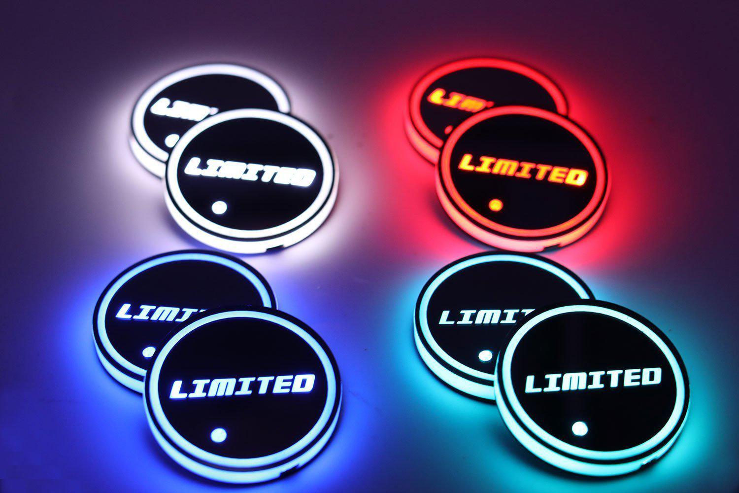 2015 - 2020 F150 LED Cup Holder Coaster Kit-2015-18 F150 LEDS-F150LEDs.com