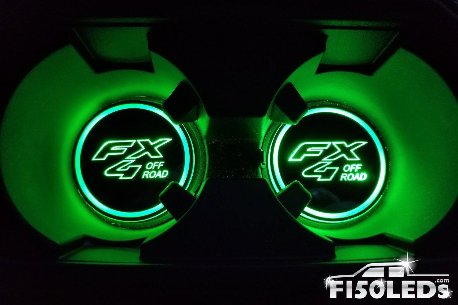 2019 - 2022 Ford Ranger LED Cup Holder Coasters – F150LEDs.com
