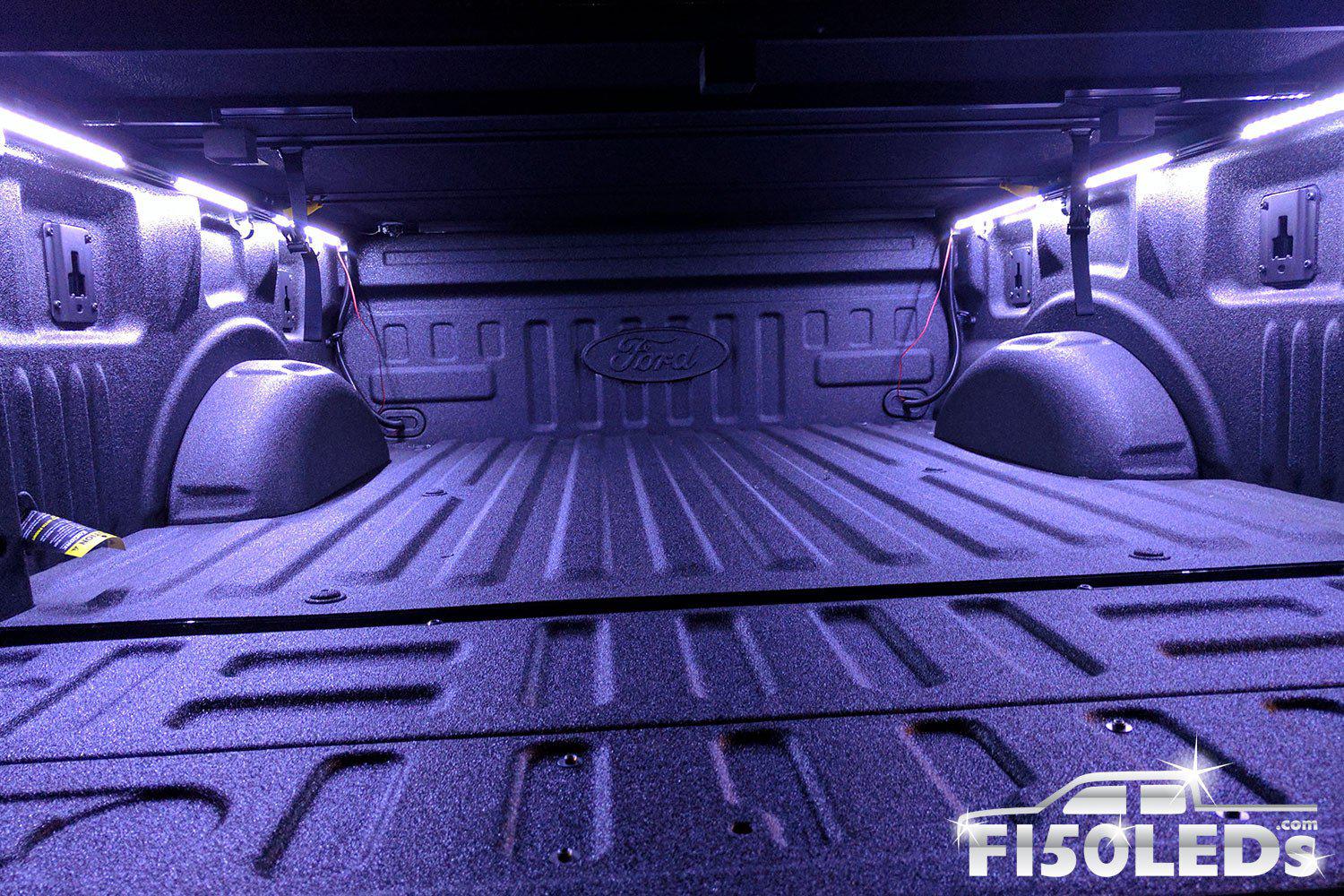 2015 - 2020 Integrated F150 Bed Cargo area premium LED lights-2015-18 F150 LEDS-F150LEDs.com