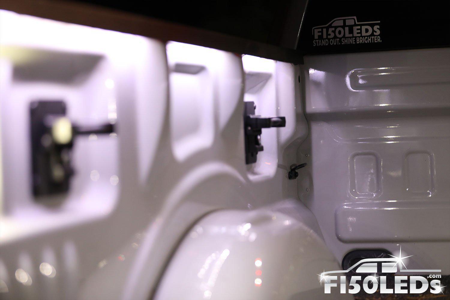 2015 - 2020 Integrated F150 Bed Cargo area premium LED lights-2015-18 F150 LEDS-F150LEDs.com