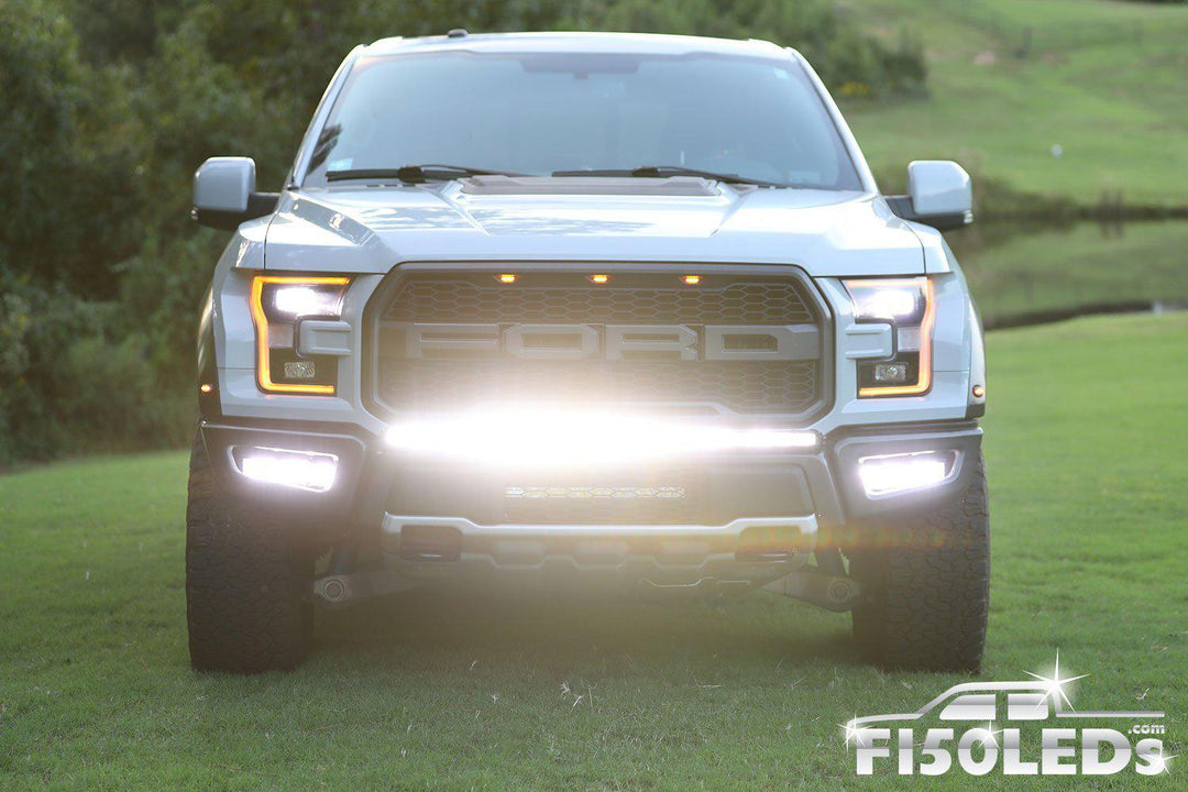 2017 - 2020 F150 Raptor 44" PALADIN 210W Curved CREE XTE LED Bumper Bar-2017-18 F150 RAPTOR LEDS-F150LEDs.com