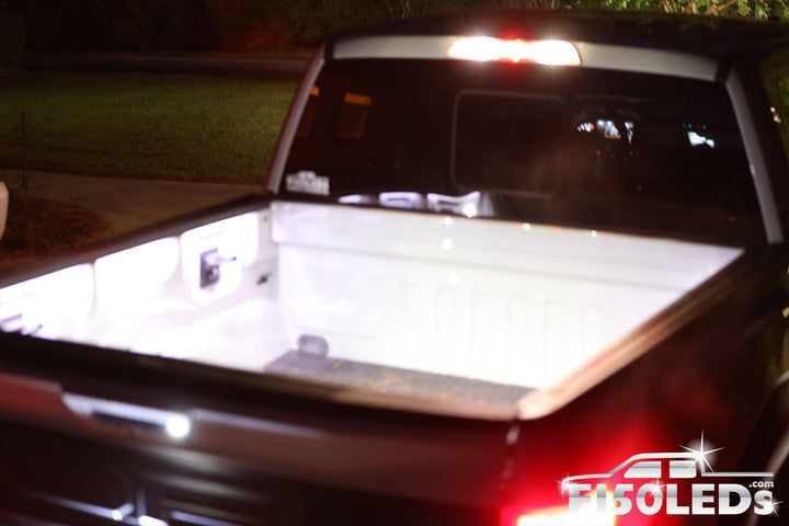 2017 - 2020 F150 RAPTOR Integrated Bed Cargo area premium LED lights-2017-18 F150 RAPTOR LEDS-F150LEDs.com