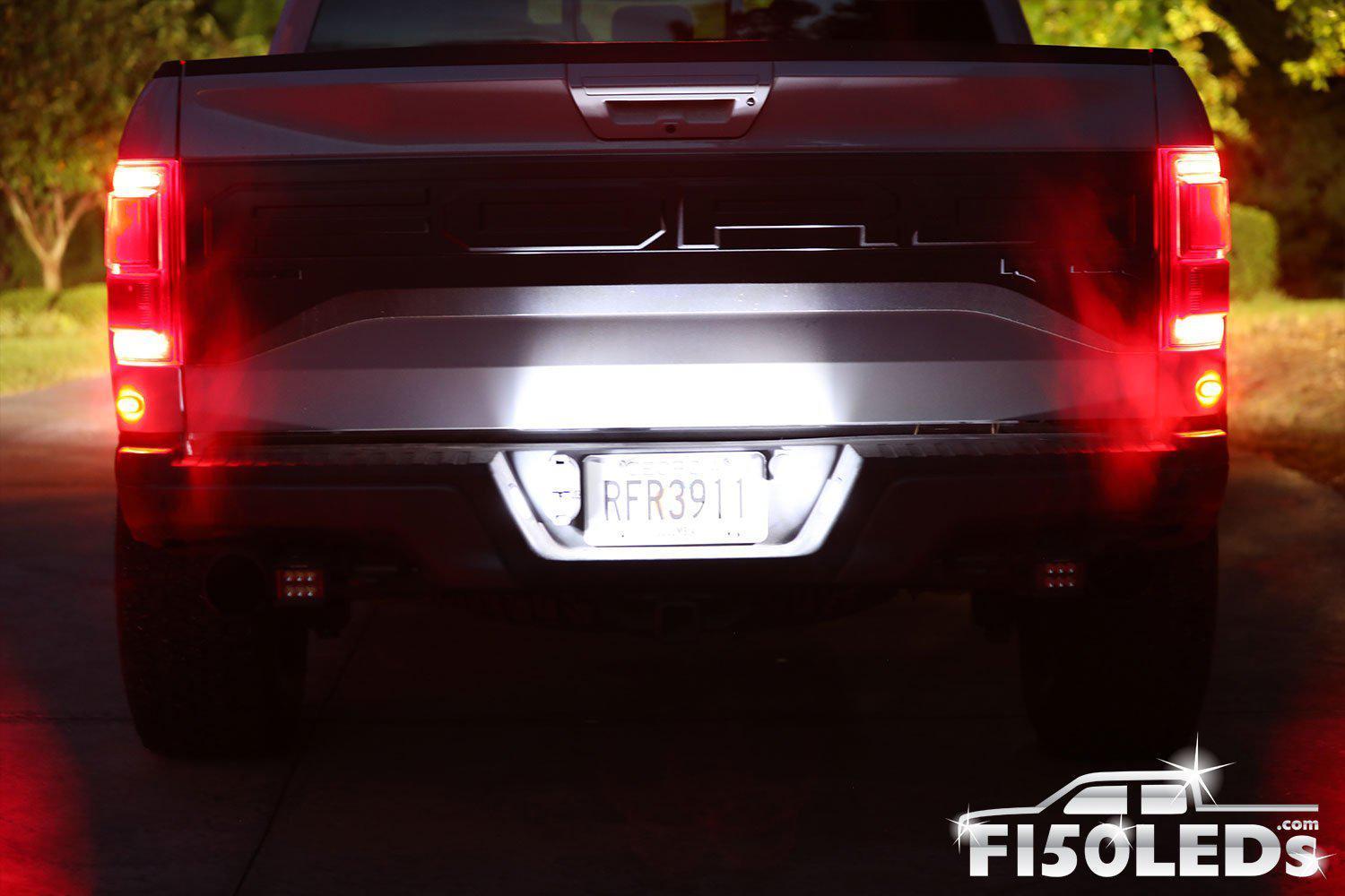 2017 - 2020 F150 RAPTOR LED platinum Tag Lighting-2017-18 F150 RAPTOR LEDS-F150LEDs.com