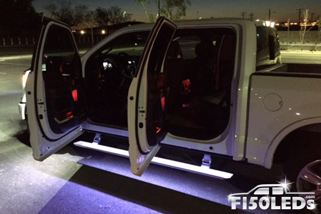 2017 - 2020 F150 RAPTOR LED Running Board/ Area Premium Lights-2017-18 F150 RAPTOR LEDS-F150LEDs.com