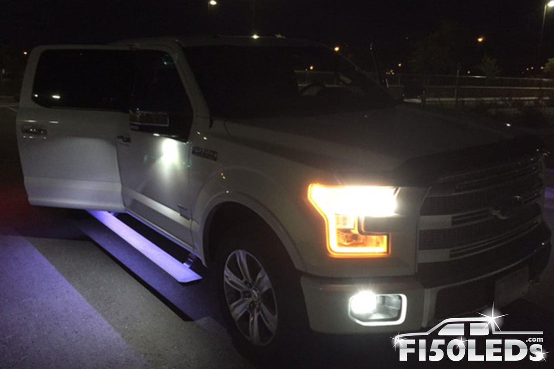 2017 - 2020 F150 RAPTOR LED Running Board/ Area Premium Lights-2017-18 F150 RAPTOR LEDS-F150LEDs.com