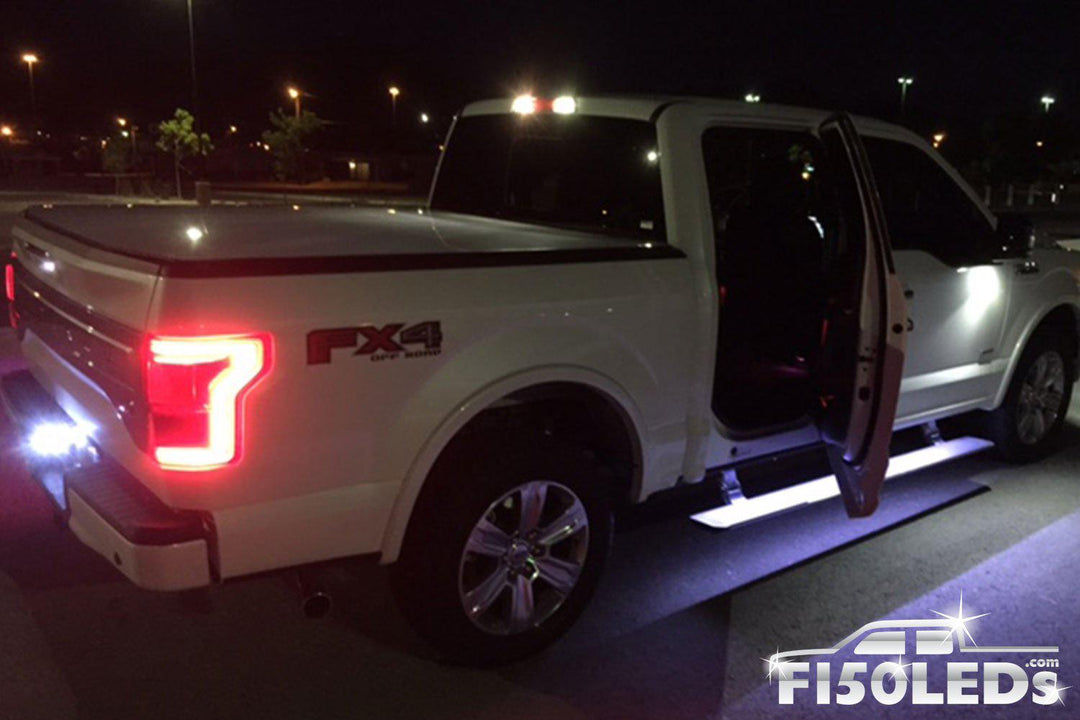 2017 - 2020 F150 RAPTOR LED Running Board/ Area Premium Lights-2017-18 F150 RAPTOR LEDS-F150LEDs.com