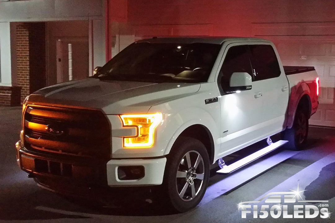 2017 - 2020 F150 RAPTOR LED Running Board/ Area Premium Lights-2017-18 F150 RAPTOR LEDS-F150LEDs.com