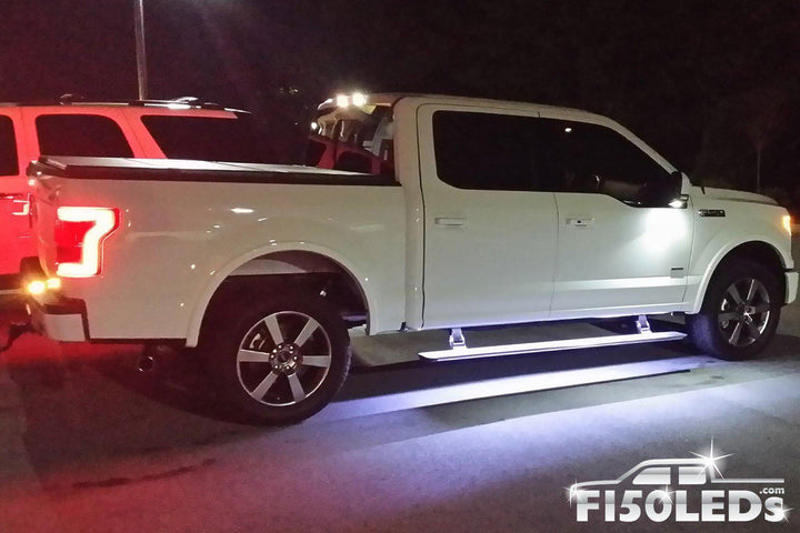 2017 - 2020 F150 RAPTOR LED Running Board/ Area Premium Lights-2017-18 F150 RAPTOR LEDS-F150LEDs.com