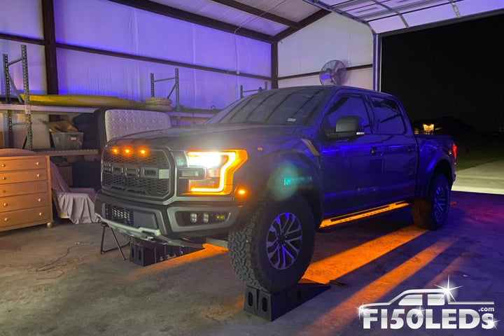 2017 - 2020 F150 RAPTOR LED Running Board/ Area Premium Lights-F150LEDs.com