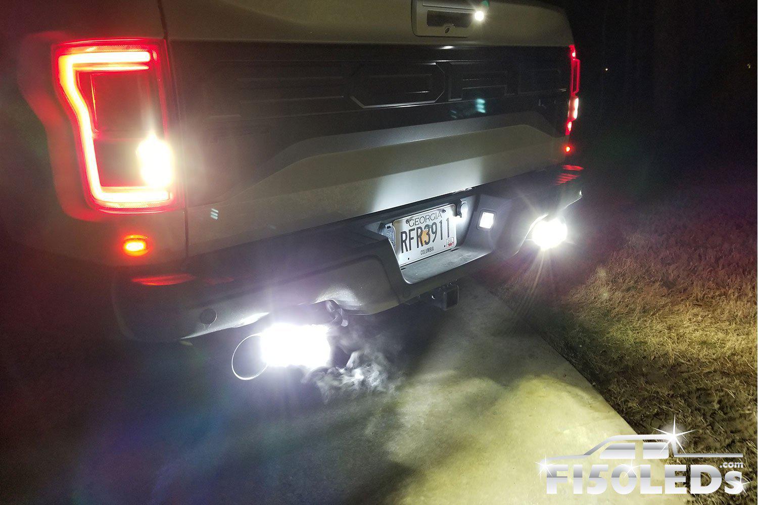 2017 - 2020 RAPTOR SPARTAN SERIES CREE LED REVERSE BAR KIT-2017-18 F150 RAPTOR LEDS-F150LEDs.com