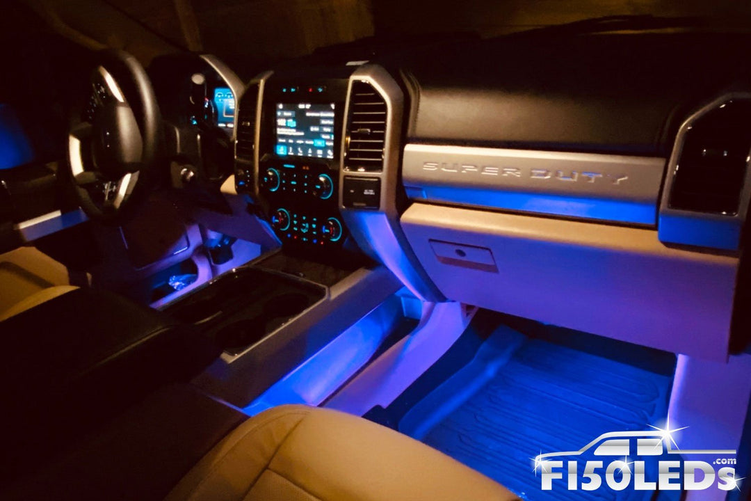 2017 - 2020 F250 Super Duty AMBIENT LED LIGHTING KIT-2017 - 2020 F250 Super Duty-F150LEDs.com