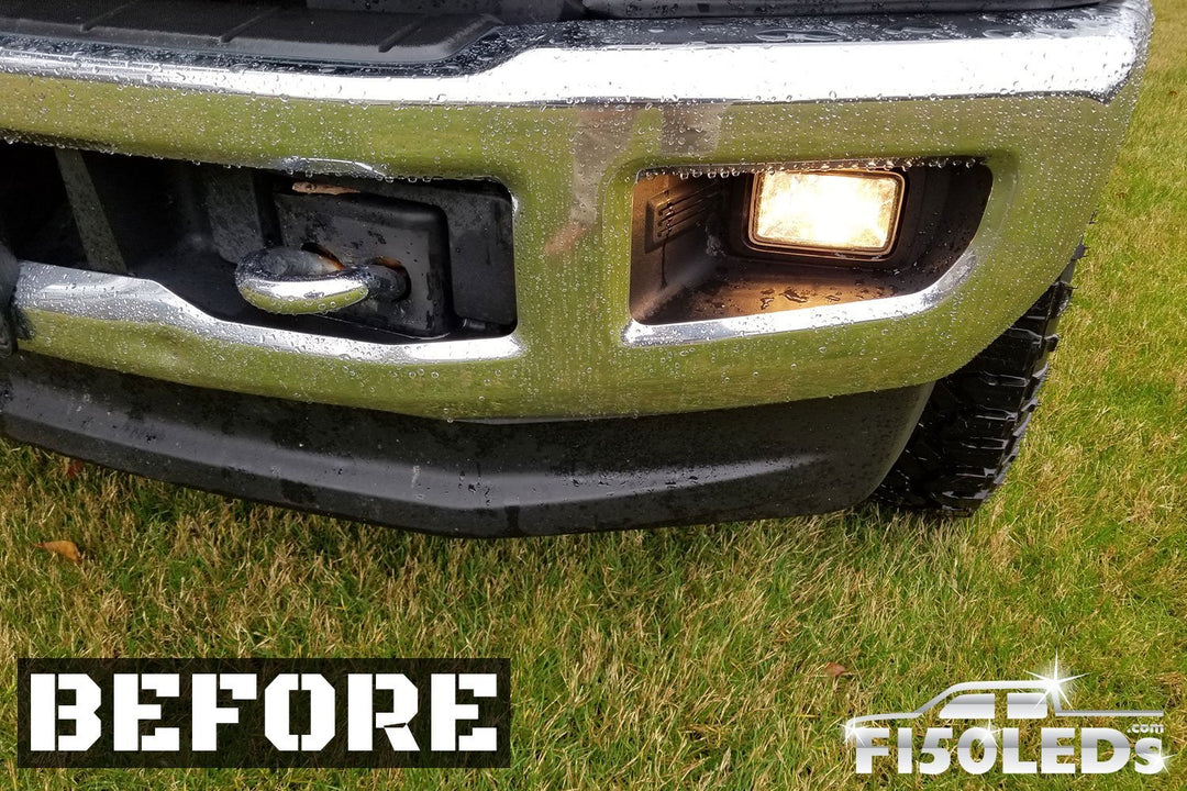 2017 - 2020 F250 Super Duty CREE LED Fog Light Kit-2017 - 2020 F250 Super Duty-F150LEDs.com