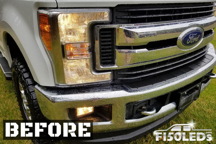 2017 - 2020 F250 Super Duty CREE LED Fog Light Kit-2017 - 2020 F250 Super Duty-F150LEDs.com