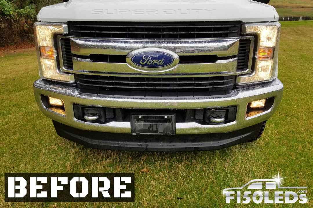 2017 - 2020 F250 Super Duty CREE LED Fog Light Kit-2017 - 2020 F250 Super Duty-F150LEDs.com