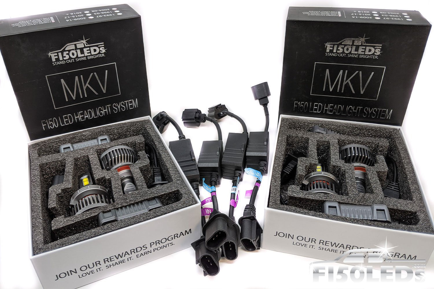 thumbnail image 2 of AUIMSOCO 9008/H13 LED Headlight Bulb Kit For Ford F-250/F-350 Super Duty (2005-2022) – 6000K 100W 2 of 5
