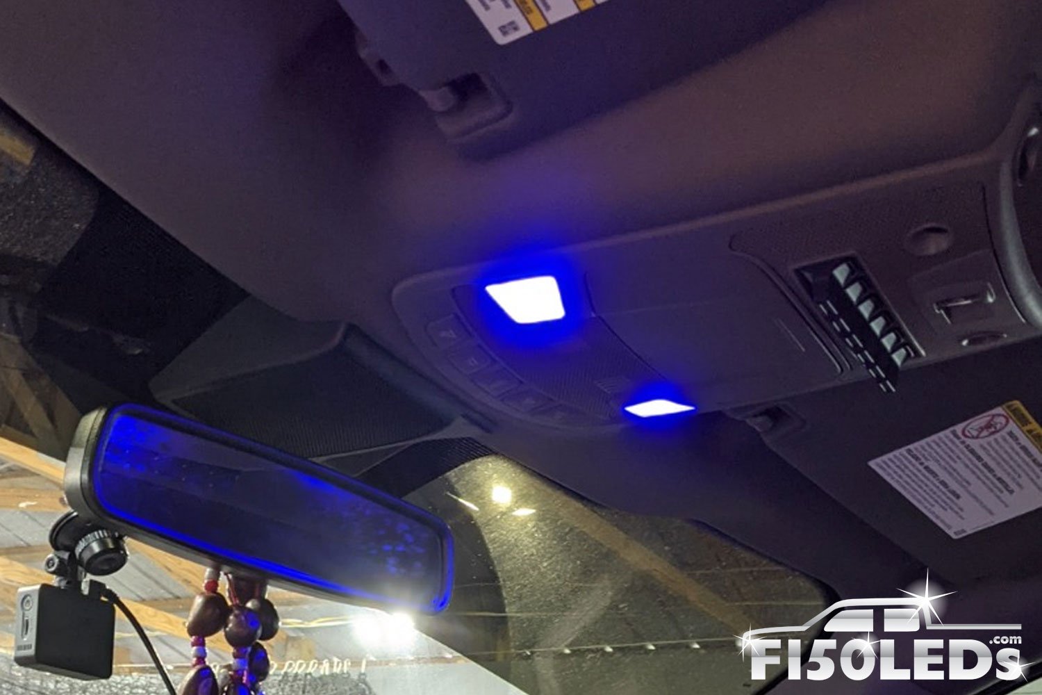 2017 2022 F250 Super Duty Front Interior CREE LED Map Lights