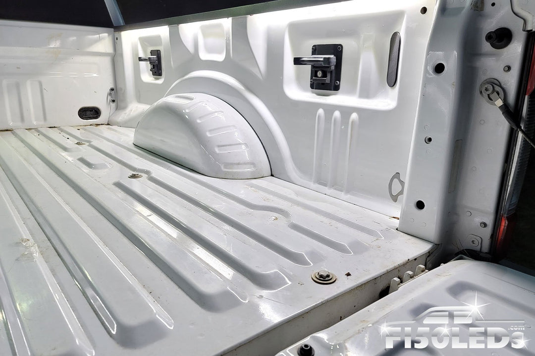 2017 - 2021 F250 Super Duty Integrated Bed Cargo area premium LED lights-F150LEDs.com