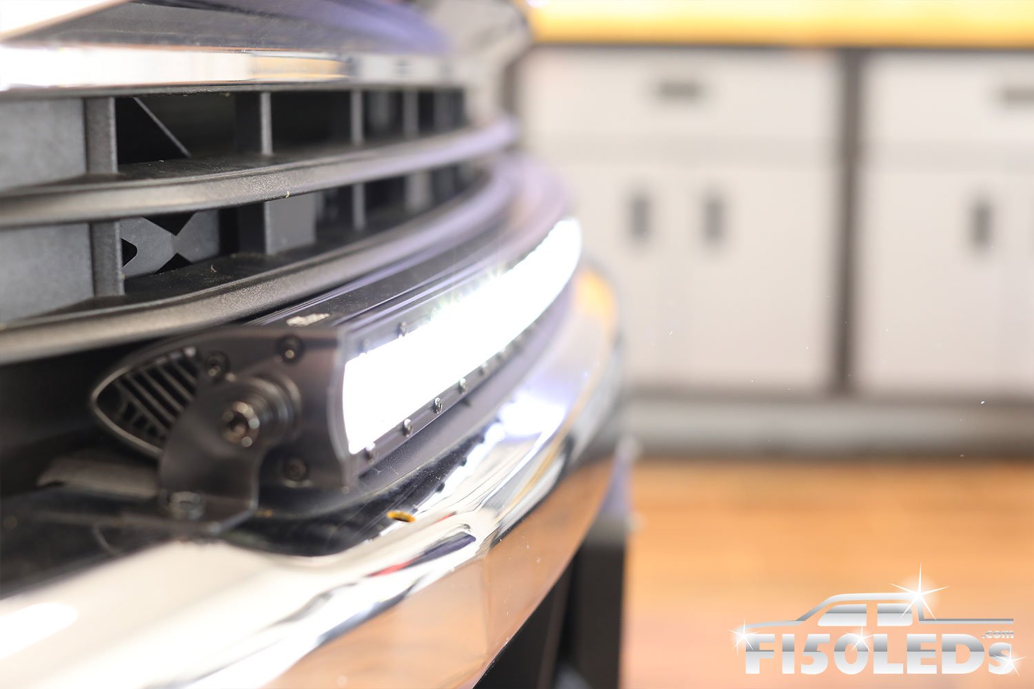 2017 - 2020 F250 Super Duty PALADIN 210W Curved CREE XTE LED Bumper Bar-2017 - 2020 F250 Super Duty-F150LEDs.com
