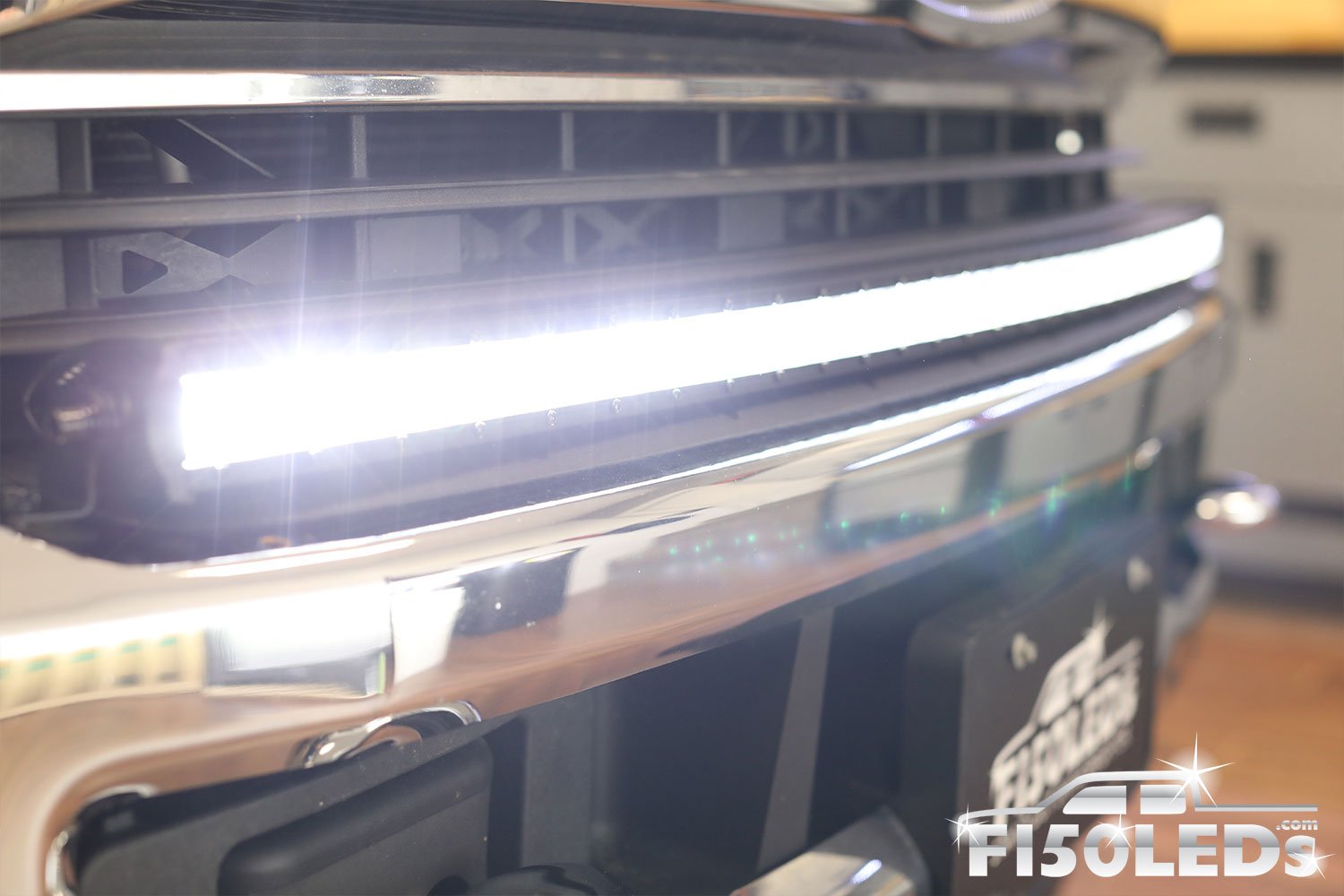 2017 - 2020 F250 Super Duty PALADIN 210W Curved CREE XTE LED Bumper Bar-2017 - 2020 F250 Super Duty-F150LEDs.com