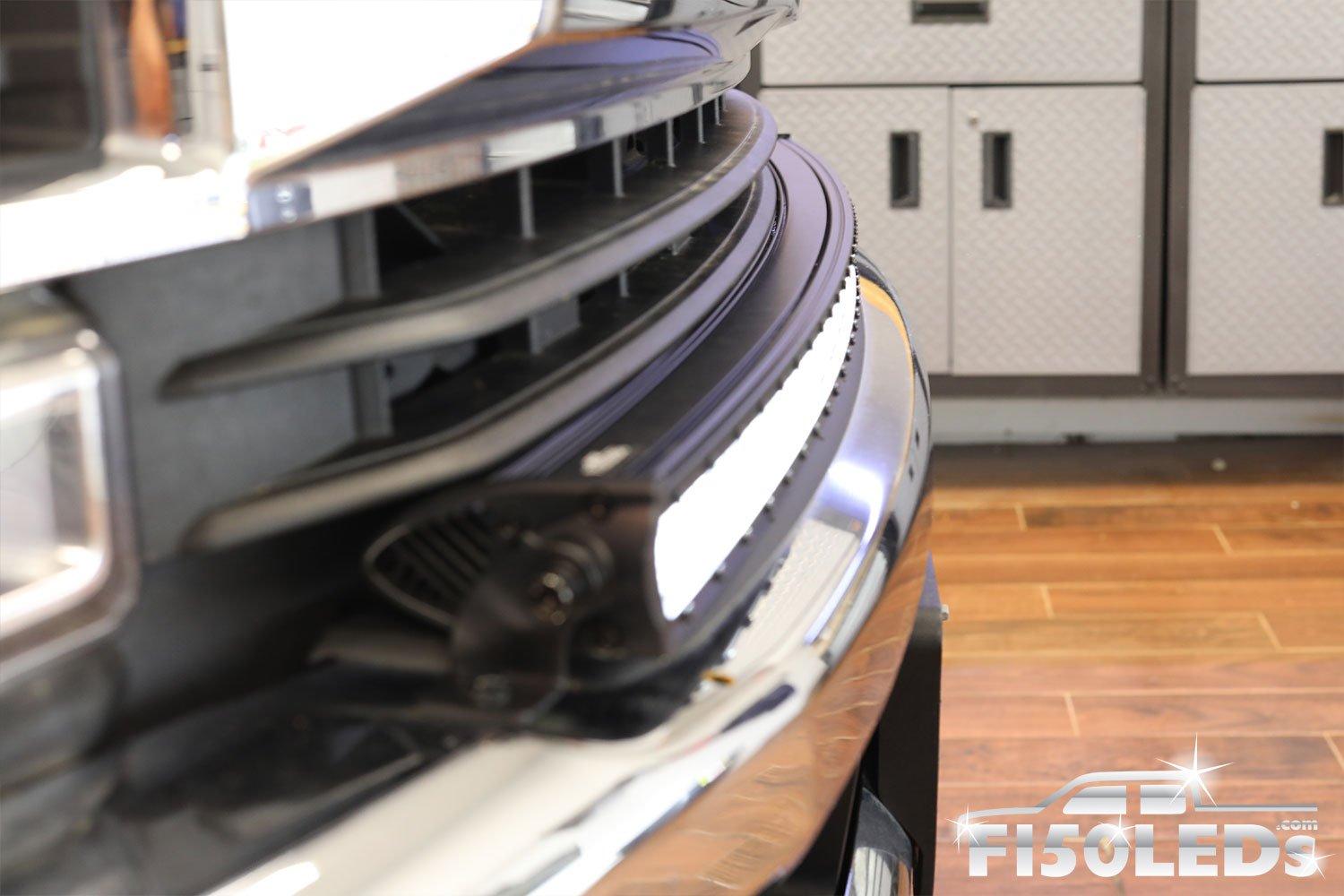 2017 - 2020 F250 Super Duty PALADIN 210W Curved CREE XTE LED Bumper Bar-2017 - 2020 F250 Super Duty-F150LEDs.com