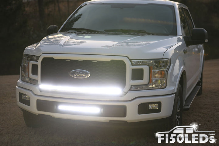 2018 - 2020 F150 20" PALADIN 90W Curved Lower Intake LED Bar-2015-18 F150 LEDS-F150LEDs.com