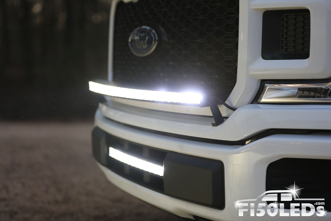 2018 - 2020 F150 20" PALADIN 90W Curved Lower Intake LED Bar-2015-18 F150 LEDS-F150LEDs.com