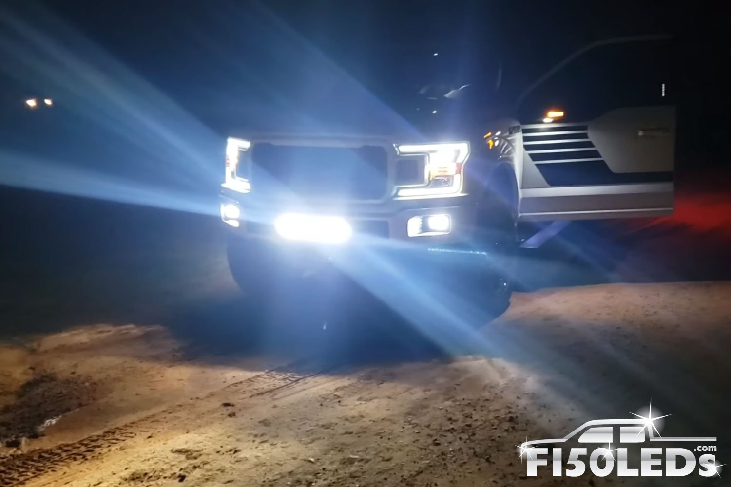 2018 - 2020 F150 20" PALADIN 90W Curved Lower Intake LED Bar-2015-18 F150 LEDS-F150LEDs.com