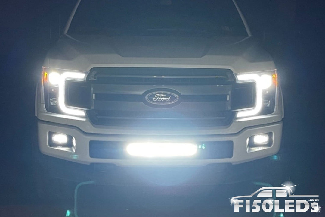 2018 - 2020 F150 20" PALADIN 90W Curved Lower Intake LED Bar