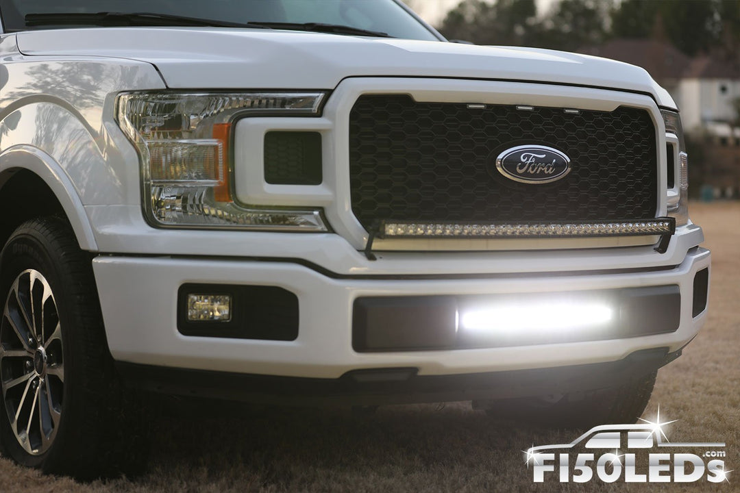 2018 - 2020 F150 20" PALADIN 90W Curved Lower Intake LED Bar-2015-18 F150 LEDS-F150LEDs.com