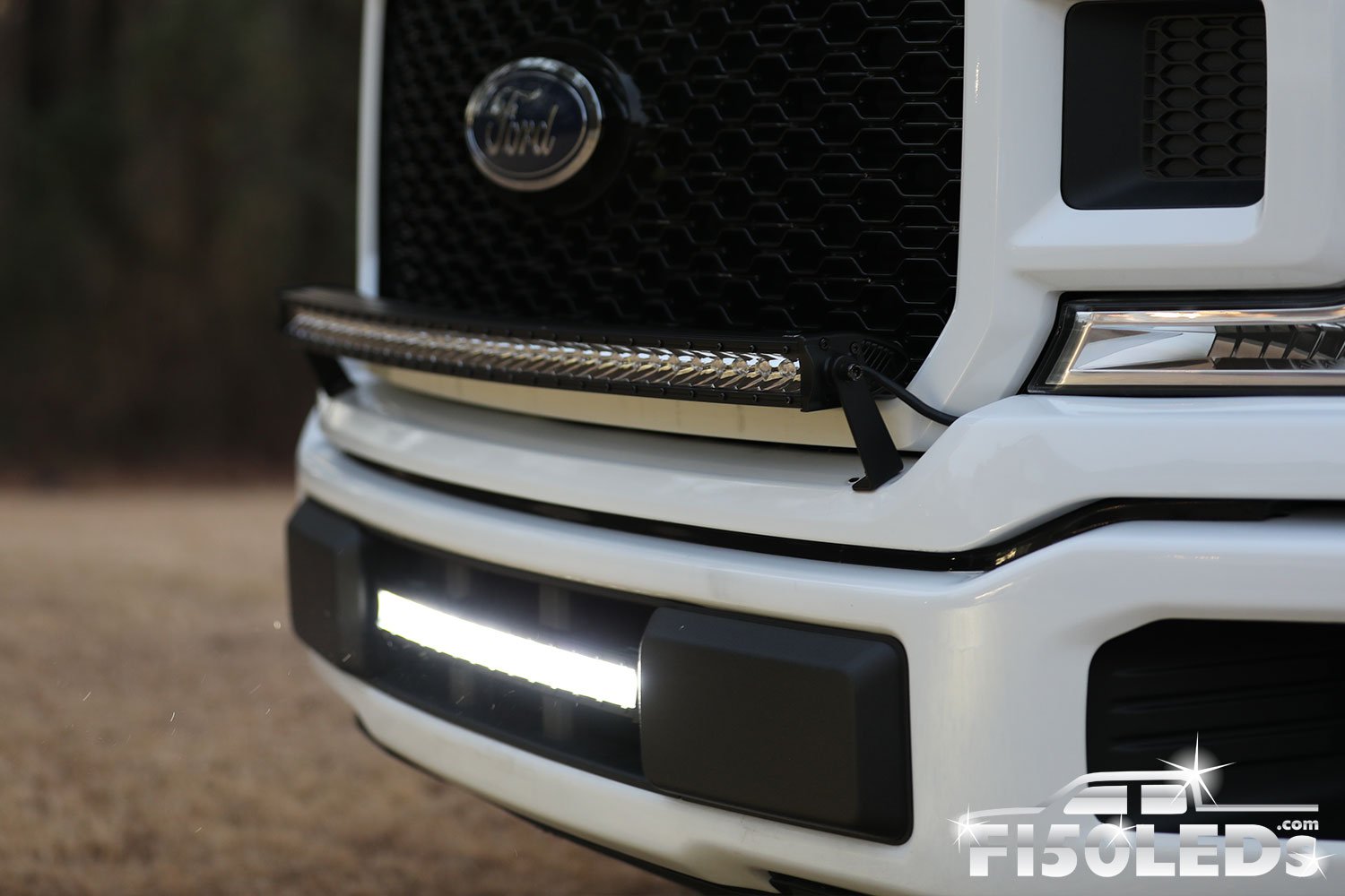 2018 - 2020 F150 20" PALADIN 90W Curved Lower Intake LED Bar-2015-18 F150 LEDS-F150LEDs.com