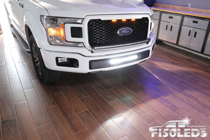 2018 - 2020 F150 20" PALADIN 90W Curved Lower Intake LED Bar-2015-18 F150 LEDS-F150LEDs.com