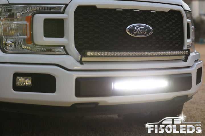 2018 - 2020 F150 20" PALADIN 90W Curved Lower Intake LED Bar-2015-18 F150 LEDS-F150LEDs.com