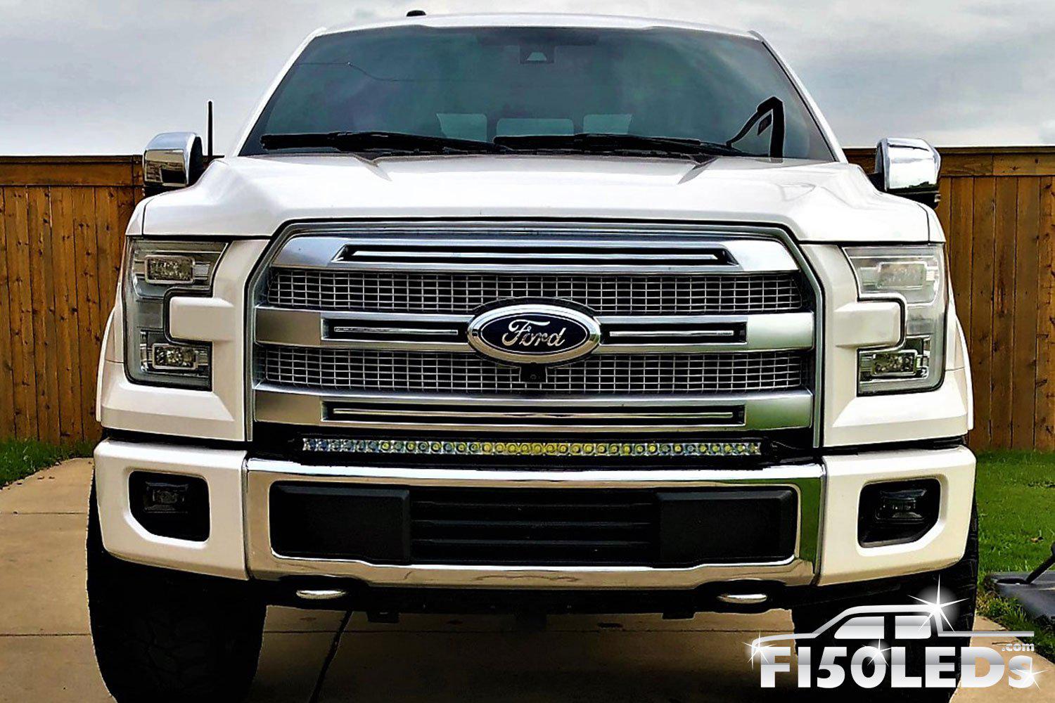 2018 - 2020 F150 PALADIN 180W Curved CREE XTE LED Bumper Bar-2015-18 F150 LEDS-F150LEDs.com