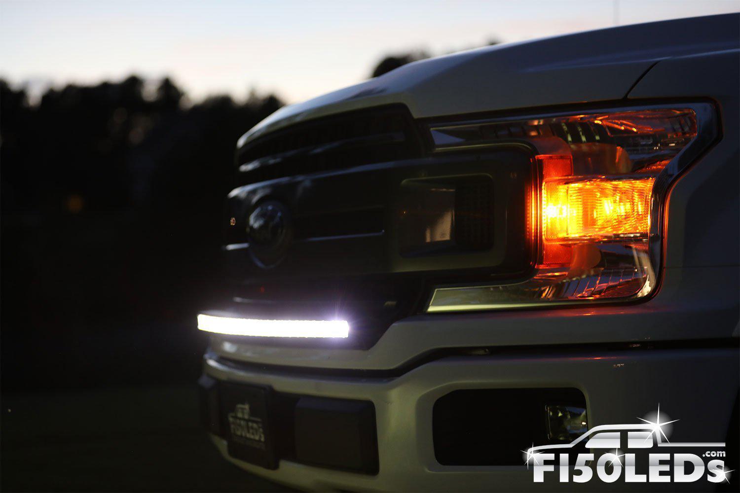 2018 - 2020 F150 PALADIN 180W Curved CREE XTE LED Bumper Bar-2015-18 F150 LEDS-F150LEDs.com