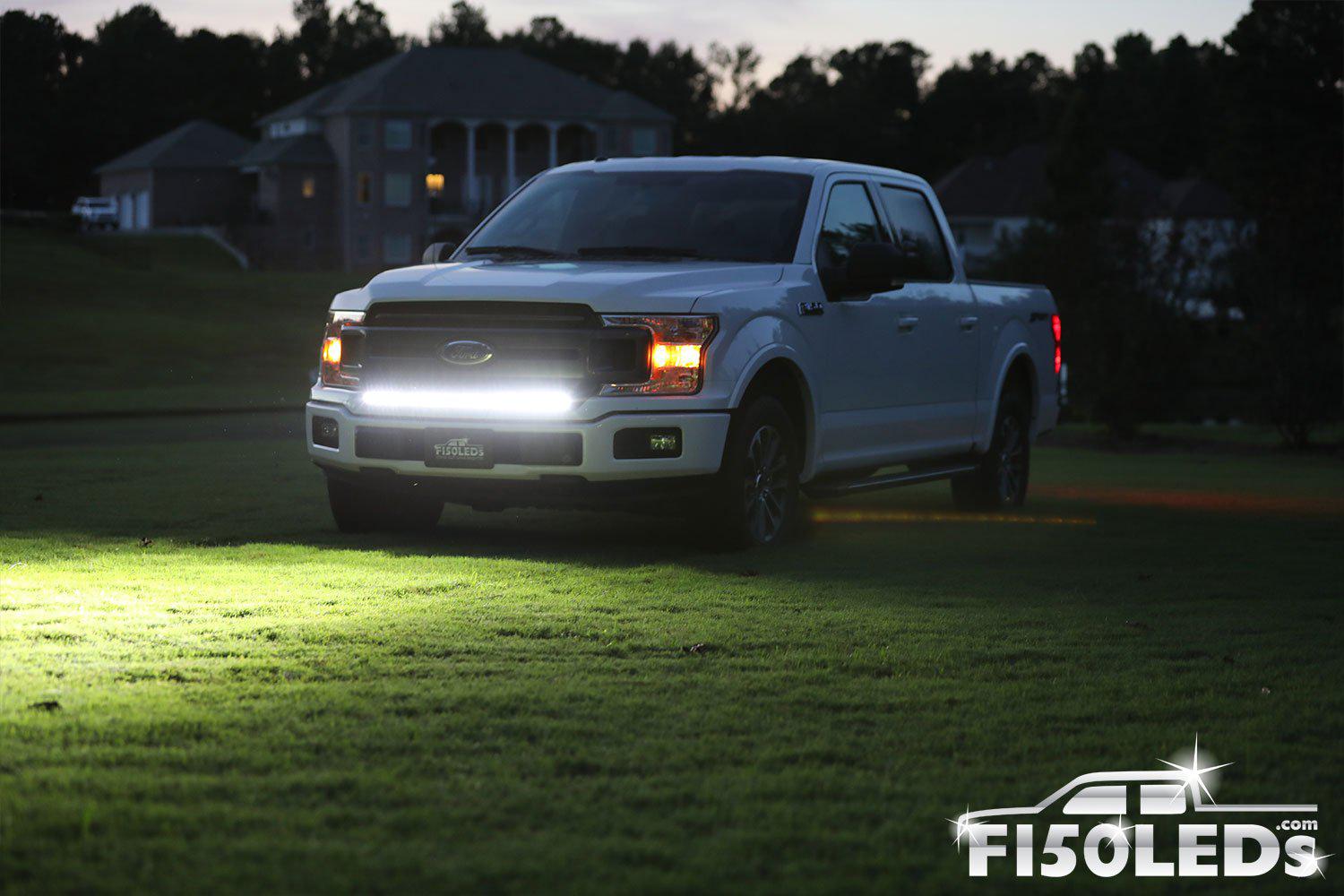 2018 - 2020 F150 PALADIN 180W Curved CREE XTE LED Bumper Bar-2015-18 F150 LEDS-F150LEDs.com