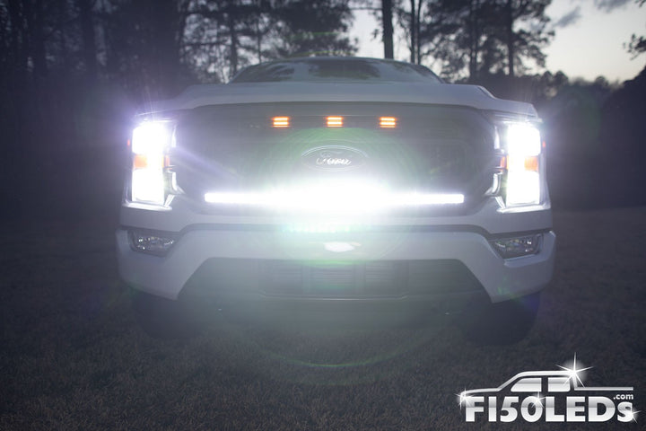 2021 - 2023 F150 PALADIN 180W Curved CREE XTE LED Bumper Bar