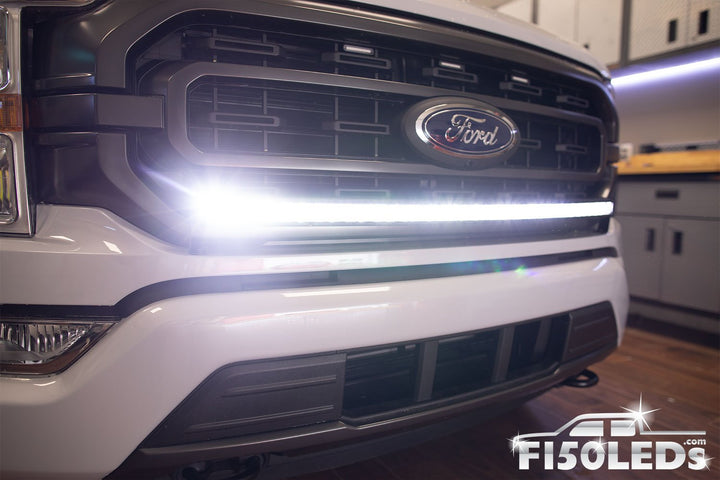 2021 - 2023 F150 PALADIN 180W Curved CREE XTE LED Bumper Bar