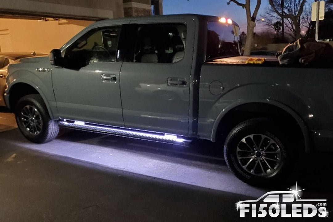 2021 - 2023 F150 Running Board Area Premium LED Light Kit