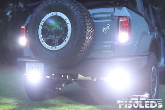 2021 - 2023 Ford Bronco Spartan Series Cree LED Reverse Bar Kit