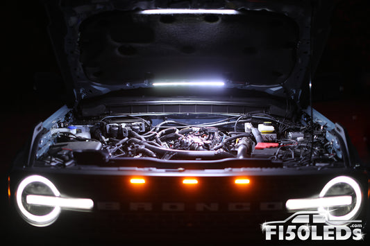 2021-2023 Bronco LED Automatic Engine Bay Hood Light Kit