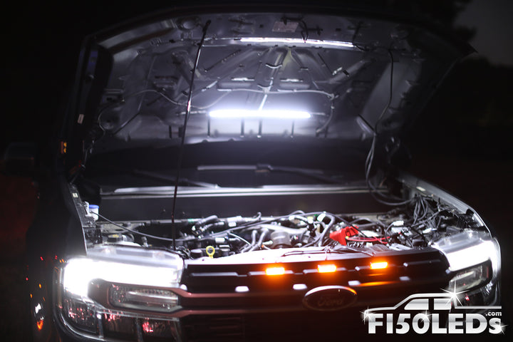 2022-2024 Maverick LED Automatic Engine Bay Hood Light Kit