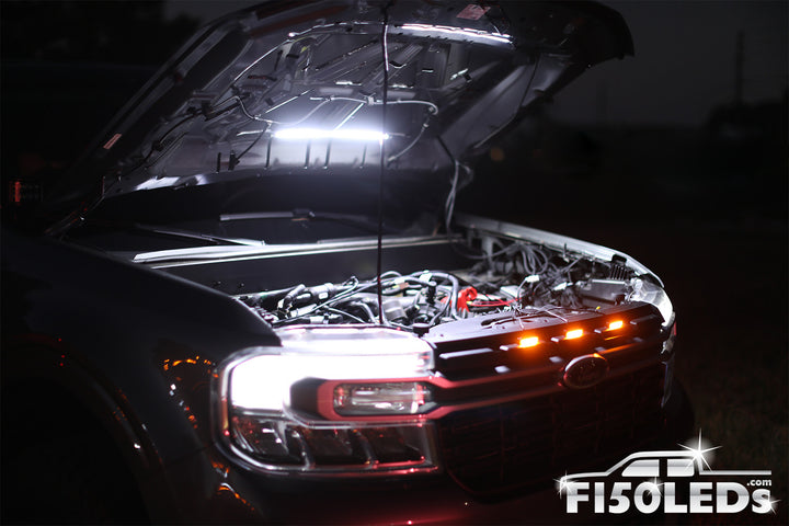 2022-2024 Maverick LED Automatic Engine Bay Hood Light Kit