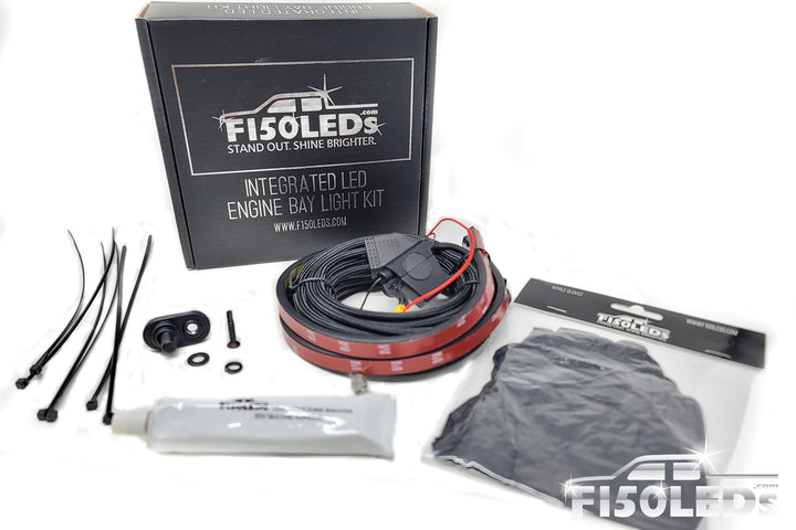 2011-2016 Super Duty LED Automatic Engine Bay Hood Light Kit