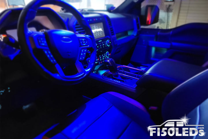 2017 - 2020 F150 Raptor Front Interior LED Map Lights-F150LEDs.com